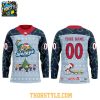 Todelo Walleye Wendy's Peanuts Charlie Brown X mas Hockey Jersey