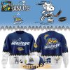 Toledo Walleye Peanuts Christmas Snowy Hockey Day x ECHL Hoodie T Shirt