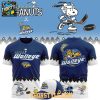 Toledo Walleye Peanuts Christmas Snowy Hockey Day x ECHL Hoodie T Shirt