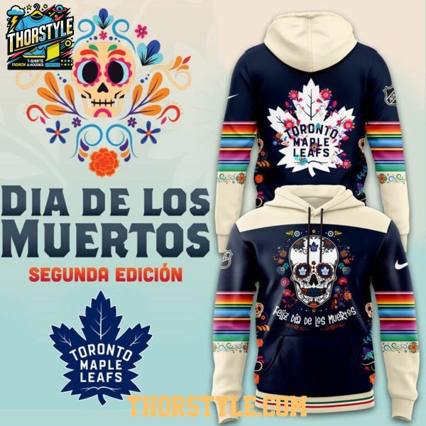 Toronto Maple Leafs Dia De Los Muertos x NHL Celebration Hoodie T-Shirt