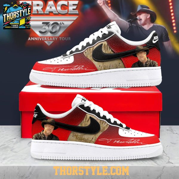 Trace Adkins 30th Anniversary Tour 2026 Personalized Air Force 1 Shoes