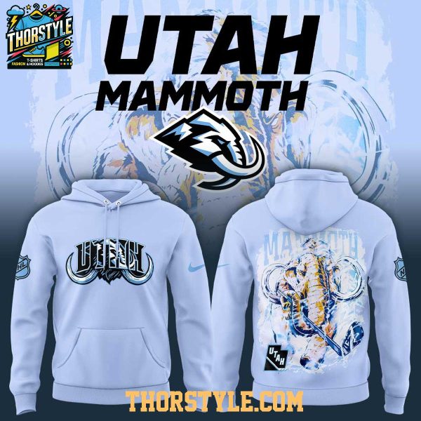 Utah Mammoth 2025 CounterPoint Woodngrail NHL Team Hoodie T-Shirt