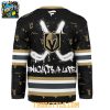 Vegas Golden Knights Graffiti For Life 2025 Personalized Hockey Jersey