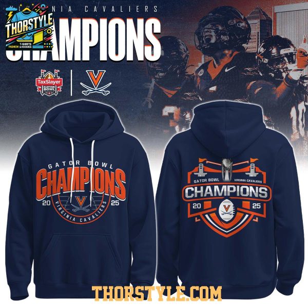Virginia Cavaliers Gator Bowl Champions 2025 Hoodie T-Shirt
