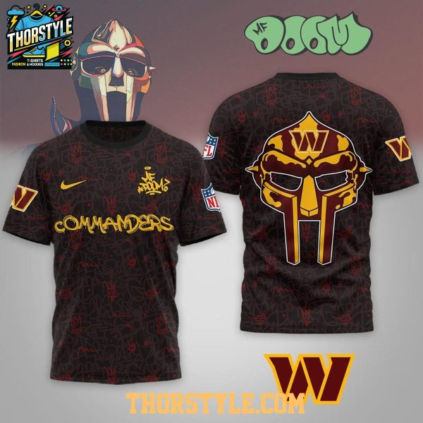 Washington Commanders MF Doom Tribute Tour 2026 Hoodie T-Shirt