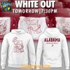 Alabama Crimson Tide White Out 2026 Game Night Hoodie T Shirt