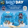 Allen Americans x Bluey Day 2026 Celebration Hooide T Shirt