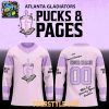 Atlanta Gladiators Pucks And Pages Night 2026 Personalized Hockey Jersey