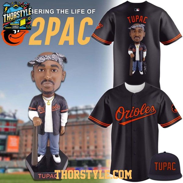 Baltimore Orioles Tupac Shakur Bobblehead Night 2026 Baseball Jersey