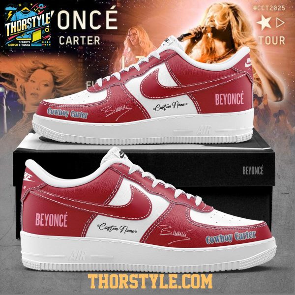 Beyonce Cowboy Carter World Tour 2026 Personalized Air Force 1 Shoes