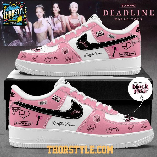 Blackpink 10th Anniversary Deadline World Tour 2026 Air Force 1 Shoes