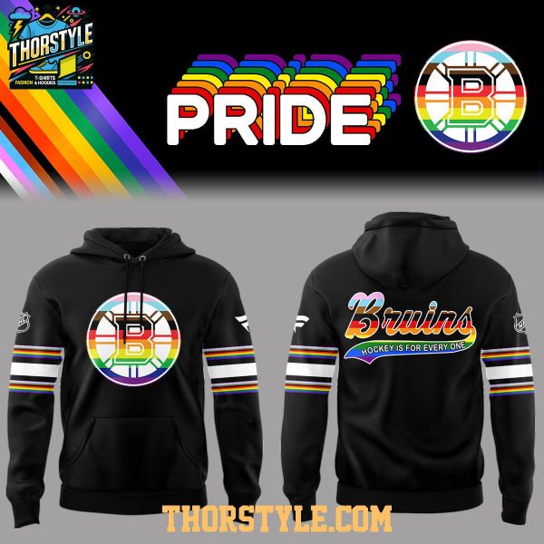 Boston Bruins Pride Night 2026 Hockey For Everyone Hoodie T-Shirt
