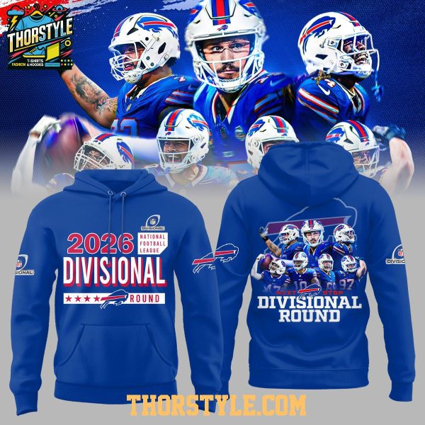 Buffalo Bills 2026 Divisional Round NFL Hoodie T-Shirt