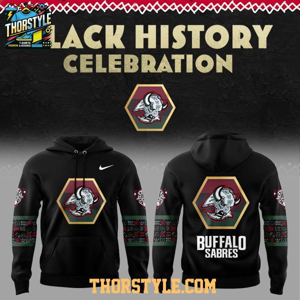 Buffalo Sabres Black History 2026 Night Celebrate Hoodie T-Shirt