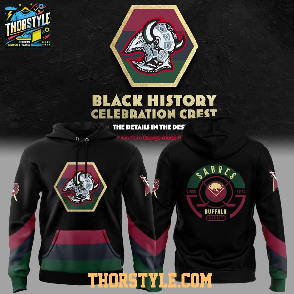 Buffalo Sabres x Black History 2026 NHL Night Hoodie T-Shirt
