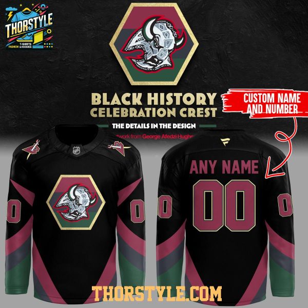 Buffalo Sabres x Black History NHL Night 2026 Personalized Hockey Jersey