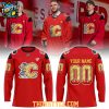 Calgary Flames East Asian 2026 Night NHL Personalized Hockey Jersey