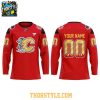 Calgary Flames East Asian 2026 Night NHL Personalized Hockey Jersey
