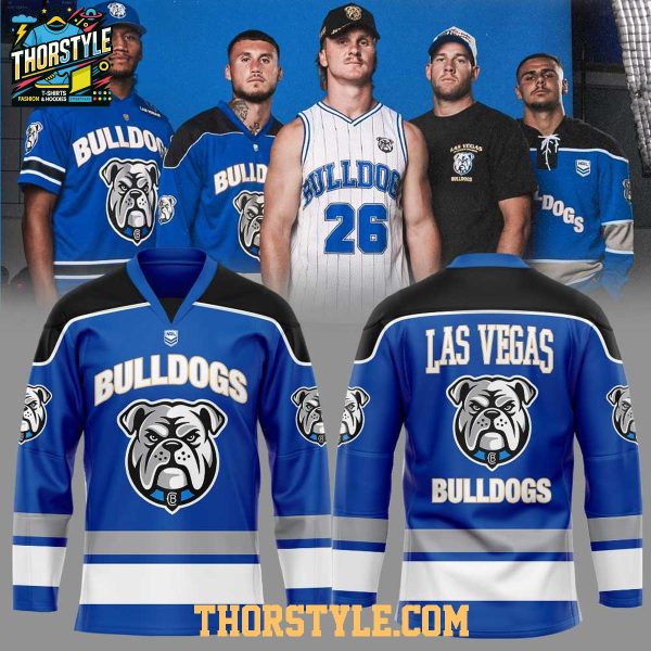 Canterbury-Bankstown Bulldogs 2026 Vegas Personalized Hockey Jersey