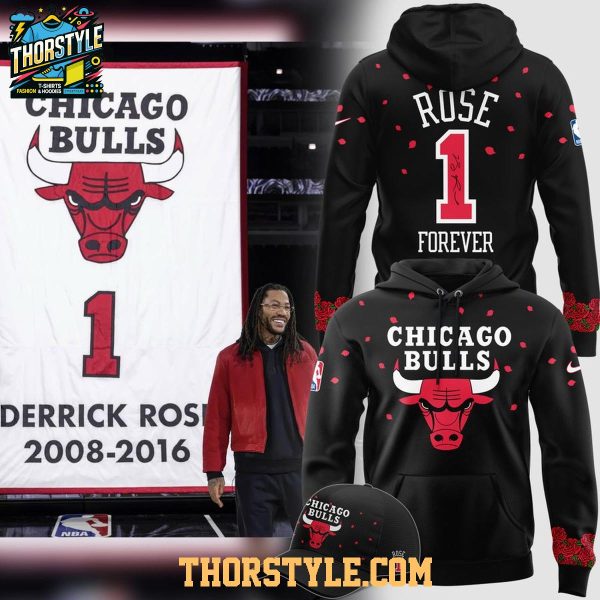 Chicago Bulls Derrick Rose 2008-2016 Tribute Night 2026 Hoodie Shirts