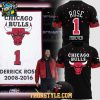 Chicago Bulls Derrick Rose 2008 2016 Tribute Night 2026 Hoodie Shirts