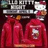 Chicago Bulls Hello Kitty 2026 NBA Game Night Celebrate Hoodie Shirts