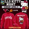 Chicago Bulls Hello Kitty 2026 NBA Game Night Celebrate Hoodie Shirts