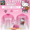 Chicago Bulls Hello Kitty Basketball Night 2026 All Pink Hoodie T Shirt