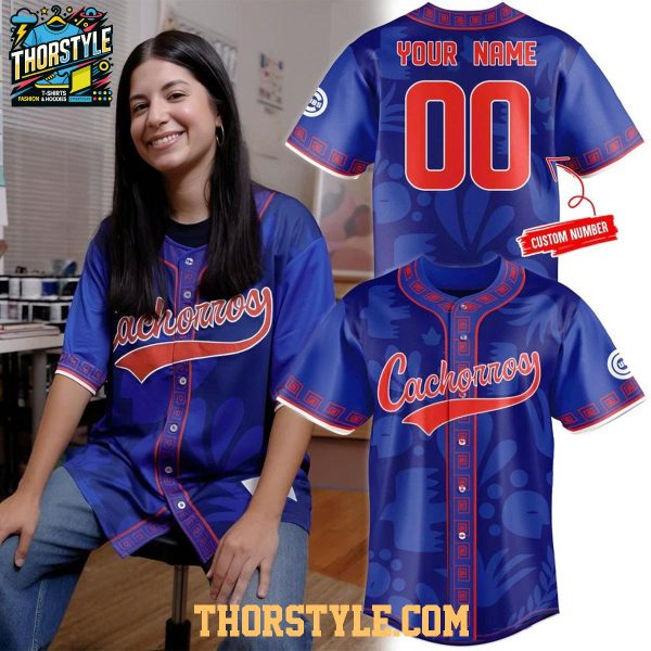 Chicago Cubs Hispanic Heritage 2026 Night Personalized Baseball Jersey