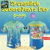 Chicago Cubs SpongeBob 25th Anniversary 2026 Personalized Baseball Jersey