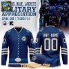 Columbus Blue Jackets 2026 Military Appreciation Personalized Hockey Jersey