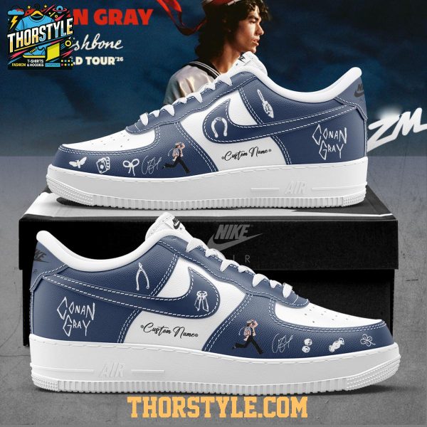 Conan Gray’s Wishbone World Tour 2026 Personalized Air Force 1 Shoes