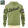 Detroit Tigers 2026 Military Appreciation Night Camo Hoodie Shirts