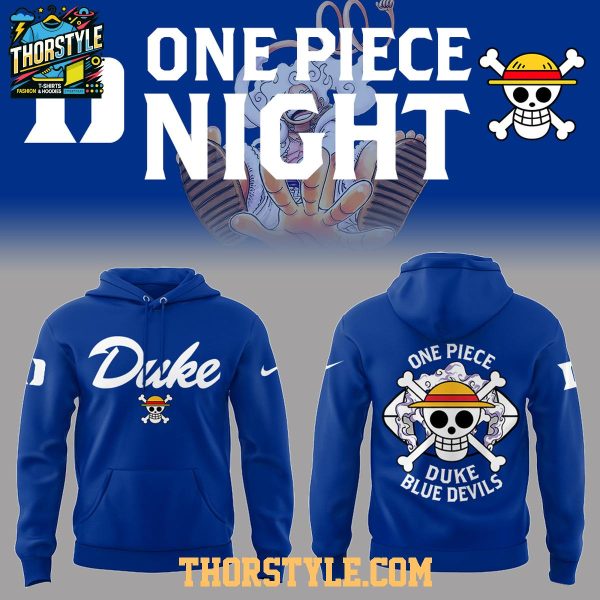 Duke Blue Devils One Piece 2026 New Season Hoodie T-Shirt