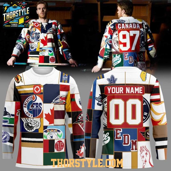 Edmonton Oilers Colorado Avalanche The Great Canadian 2026 Hockey Jersey