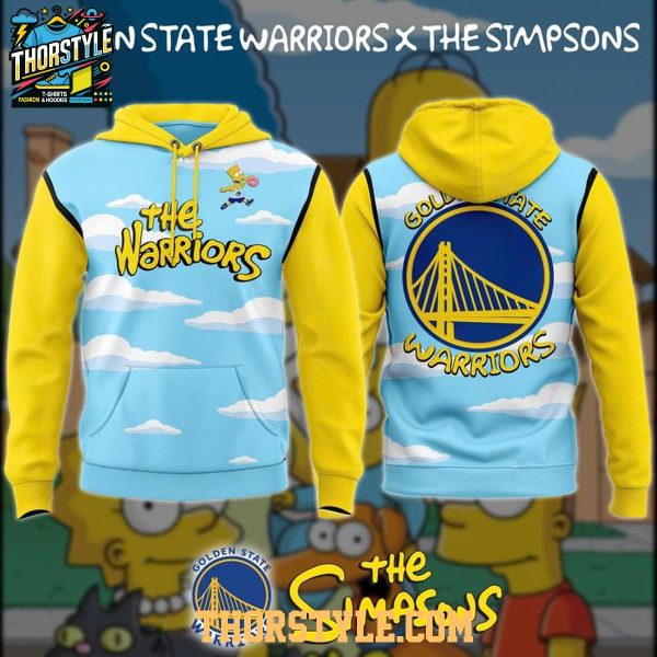 Golden State Warriors The Simpsons 2026 x The Warriors Hoodie T-Shirt