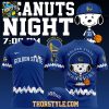 Golden State Warriors x Peanuts Night NBA 2026 Champs Hoodie T Shirt