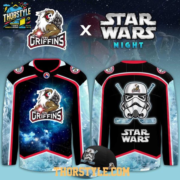 Grand Rapids Griffins Star Wars Game 2026 Night Personalized Hockey Jersey