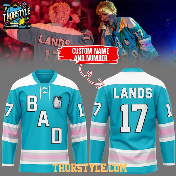 Hasley 2026 Back To Ballads Tour Celebrate Personalized Hockey Jersey