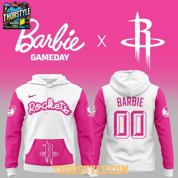 Houston Rockets Barbie Night 2026 Themed Game Hoodie T-Shirt