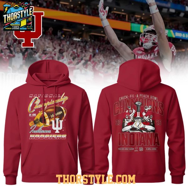 Indiana Hoosiers 2026 National Championship NCAA Victory Hoodie T-Shirt