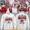 Indiana Hoosiers 2026 Peach Bowl Champions Locker Room Hoodie Shirts