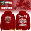Indiana Hoosiers Football Playoff 2025-2026 National Champions Hoodie