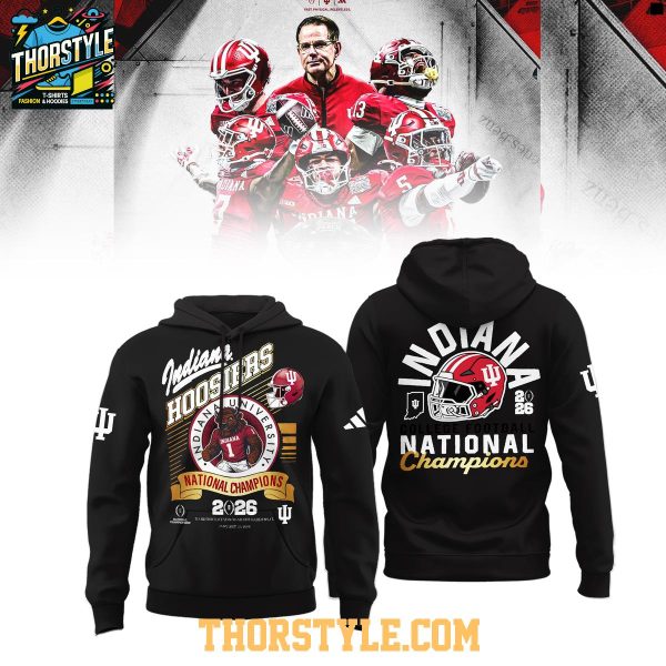 Indiana Hoosiers National Champions 2025-2026 Golden Era Hoodie T-Shirt