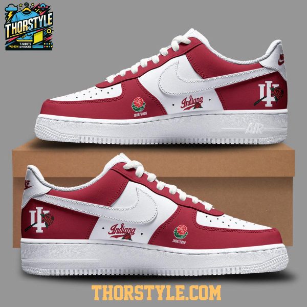 Indiana Hoosiers Rose Bowl Champions 2026 Personalized Air Force 1 Shoes