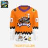 Knoxville Ice Bears Peanuts Night 2026 Snoopy Personalized Hockey Jersey
