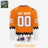 Knoxville Ice Bears Peanuts Night 2026 Snoopy Personalized Hockey Jersey