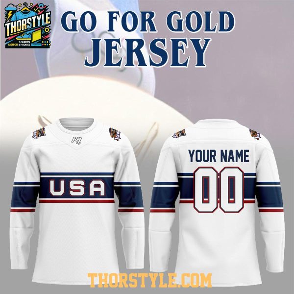 Knoxville Ice Bears USA 2026 Winter Olympics Go For Gold Night Hockey Jersey