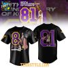 LA Lakers 20th Anniversary Of Kobe Bryant 81 Points 2026 Baseball Jersey