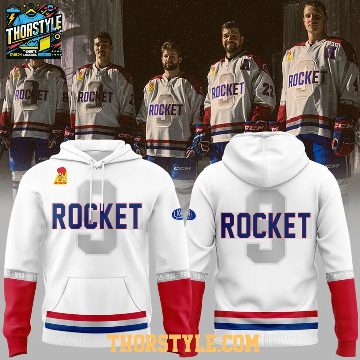 Laval Rocket Maurice Richard Tribute Night 2026 Hoodie Shirts Laval Rocket Maurice Richard Tribute Night 2026 Hoodie Shirts